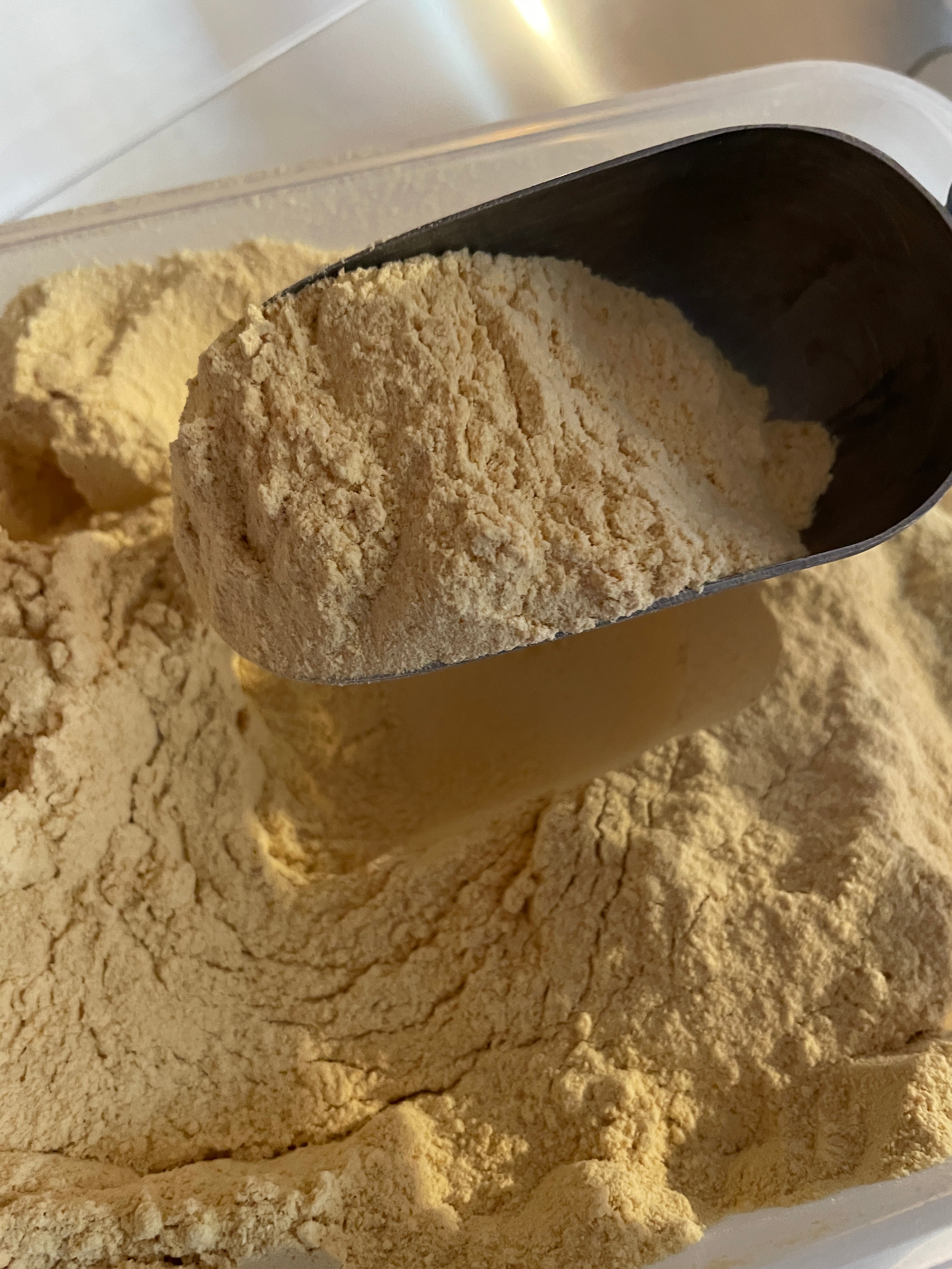 How rice free real lion's mane powder looks like