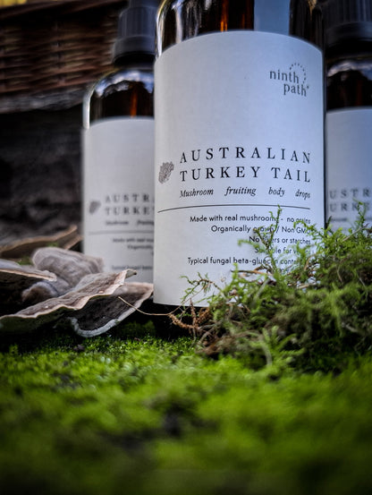 Australian Turkey Tail mushroom drops