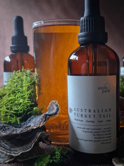 Australian Turkey Tail mushroom drops